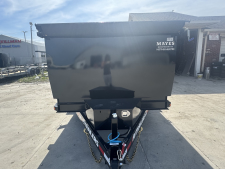 New 2026 PJ Trailers D7142 Dump Trailer 83X14 TA 48  SIDES (GVW:14000) BLACK