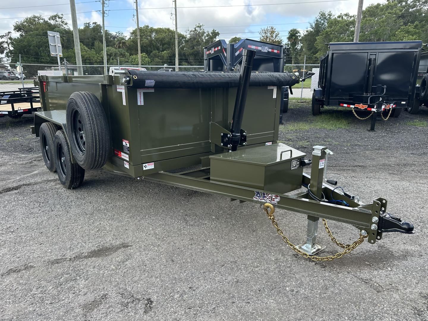 New 2026 AMP Trailers 6X10 AMP DUMP TRAILER Dump Trailer