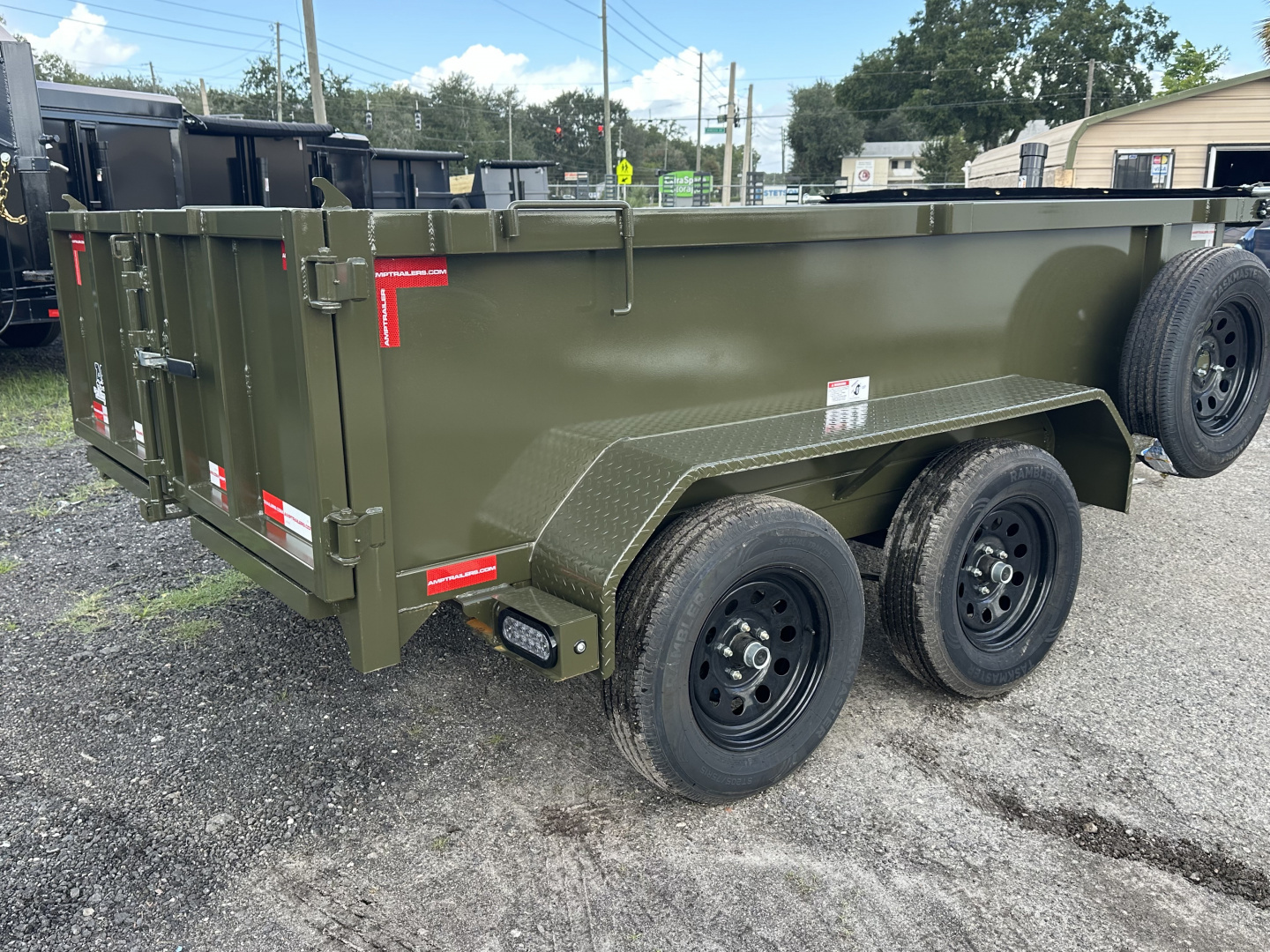 New 2026 AMP Trailers 6X10 AMP DUMP TRAILER Dump Trailer