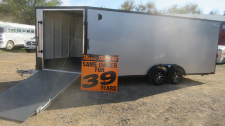 New 2025 Lightning Trailers LTFES Snowmobile Trailer