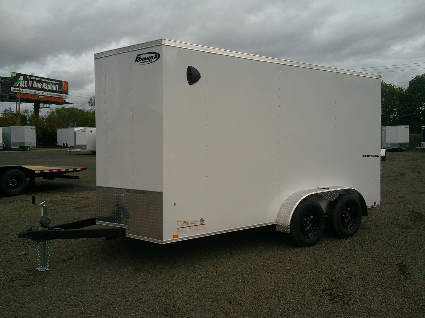 New 2026 Formula Trailers 7x14 Cargo / Enclosed Trailer
