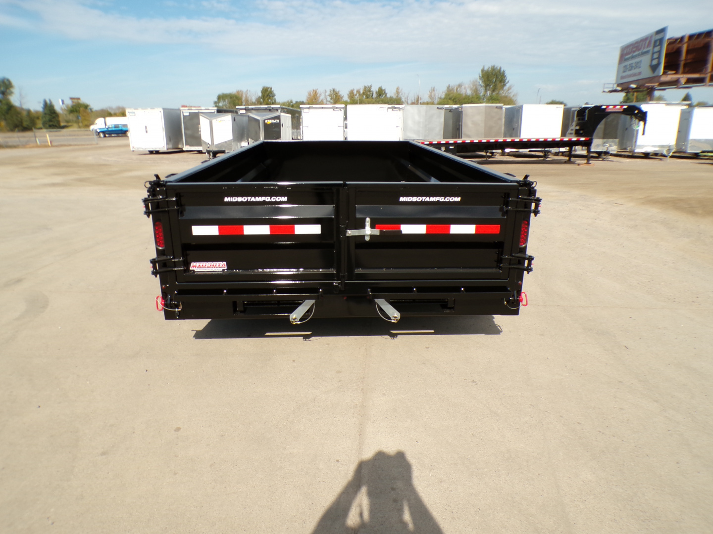 New 2026 Midsota NHV14S-BP-15.4k Dump Trailer - 143