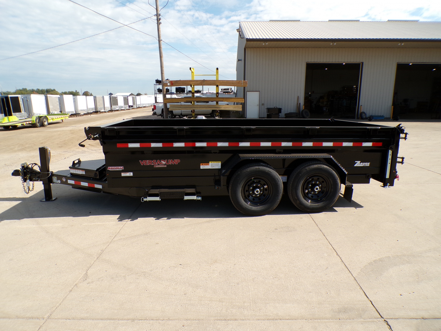 New 2026 Midsota NHV14S-BP-15.4k Dump Trailer - 143