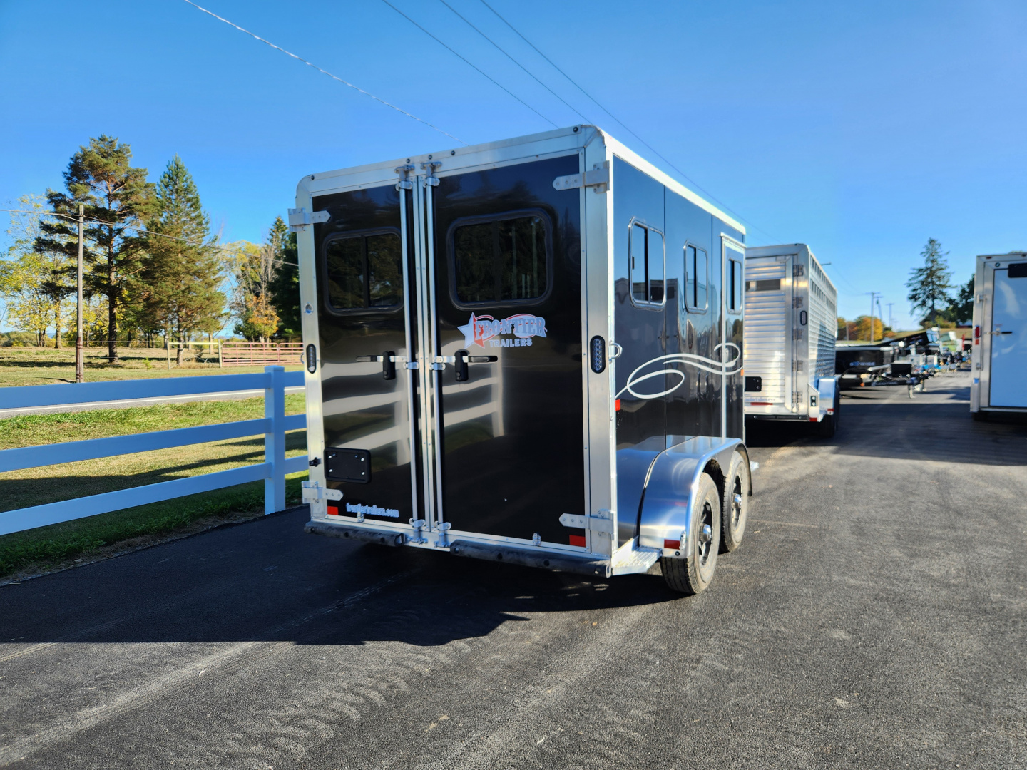 New 2026 Frontier Trailers STRIDER 2H BP Stock / Stock Combo Trailer