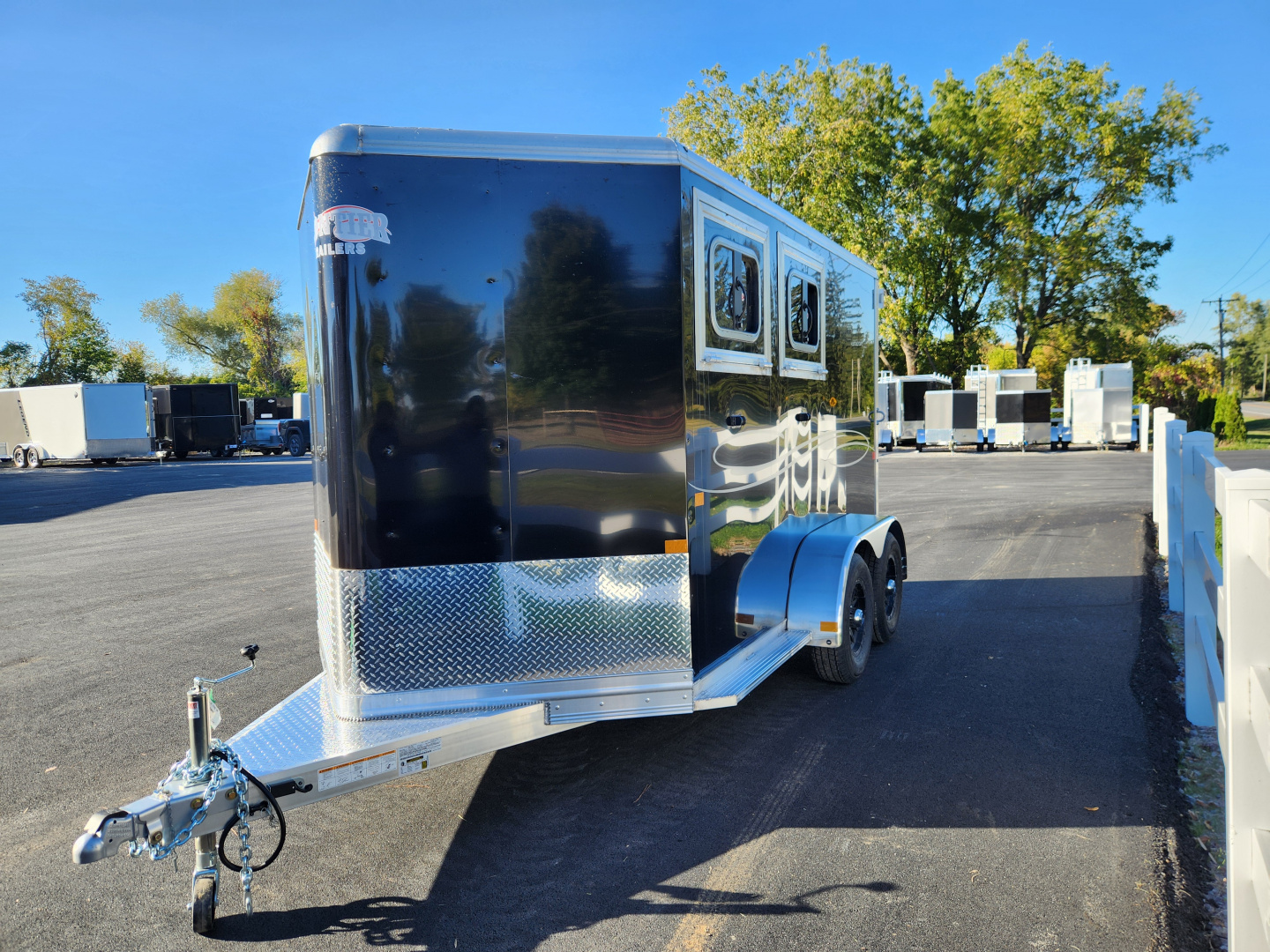 New 2026 Frontier Trailers STRIDER 2H BP Stock / Stock Combo Trailer