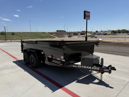 New 2026 PJ 83"x14' BP Tandem Axle Dump w/ 24" Sides – D7