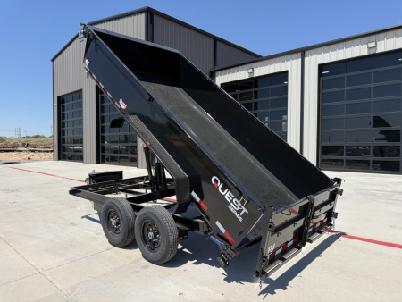New 2026 PJ 83"x14' BP Tandem Axle Dump w/ 24" Sides – D7