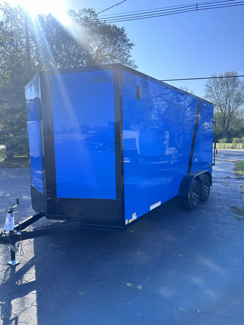 New 2026 Cargo Express 7X16 EX DLX 7K Cargo / Enclosed Trailer