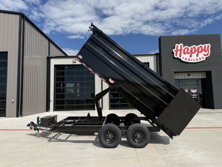New 2026 PJ 83"x14' BP Tandem Axle Dump w/ 48" Sides – D7
