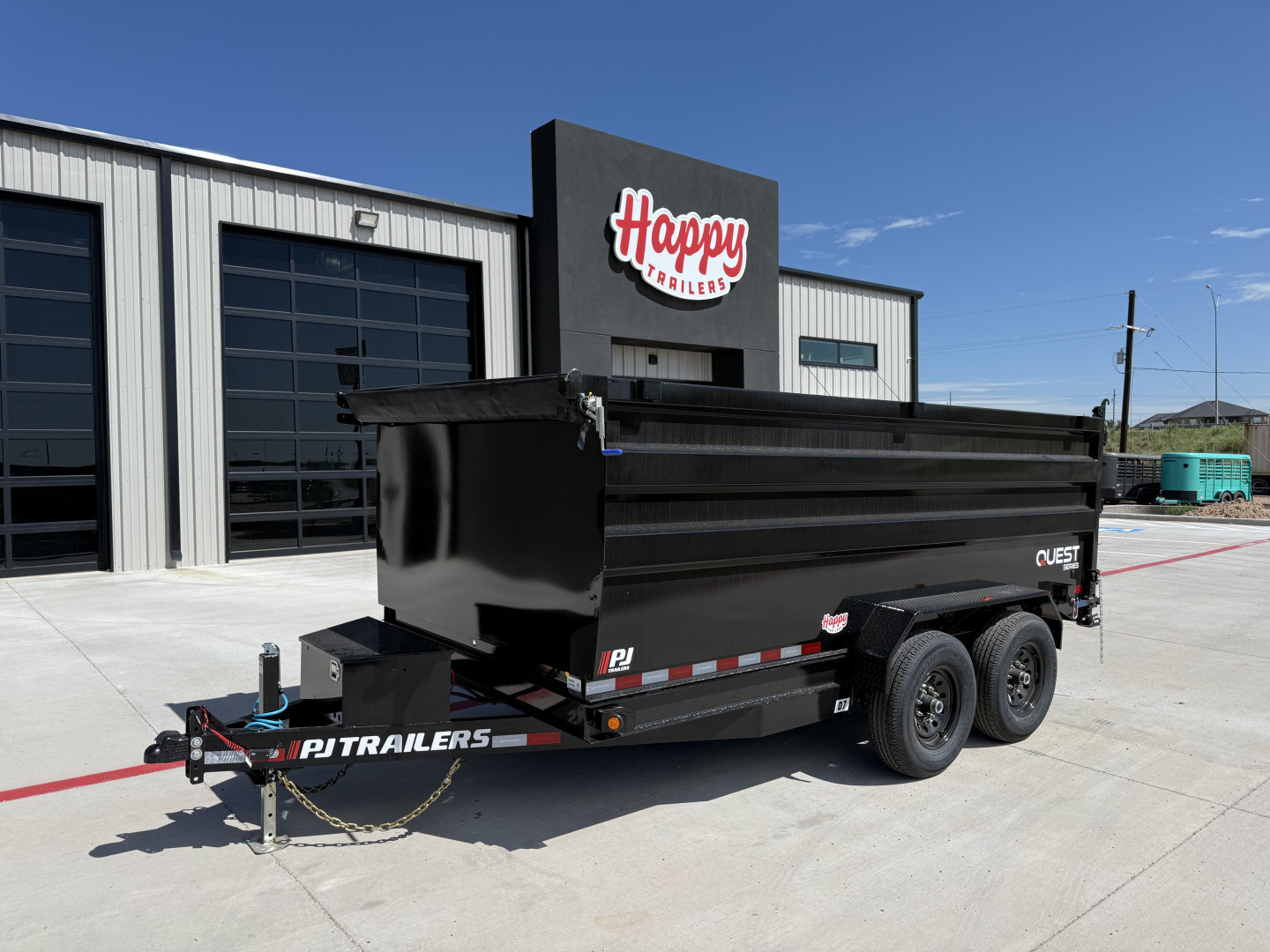 New 2026 PJ 83"x14' BP Tandem Axle Dump w/ 48" Sides – D7