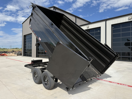 New 2026 PJ 83"x14' BP Tandem Axle Dump w/ 48" Sides – D7