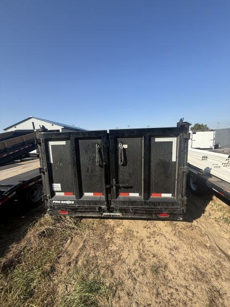 Used 2025 Sure-Trac 82"X16' 17.6K Pro Series Dump 4' sides Dump Trailer
