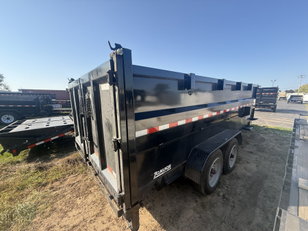 Used 2025 Sure-Trac 82"X16' 17.6K Pro Series Dump 4' sides Dump Trailer