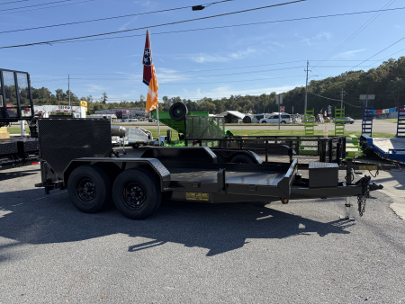 New 2026 P & T Trailers 14K 6.4X14 SCISSOR LIFT Equipment Trailer