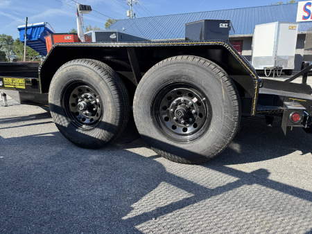 New 2026 P & T Trailers 14K 6.4X14 SCISSOR LIFT Equipment Trailer