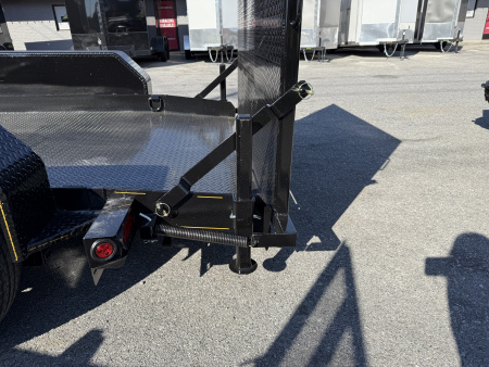 New 2026 P & T Trailers 14K 6.4X14 SCISSOR LIFT Equipment Trailer