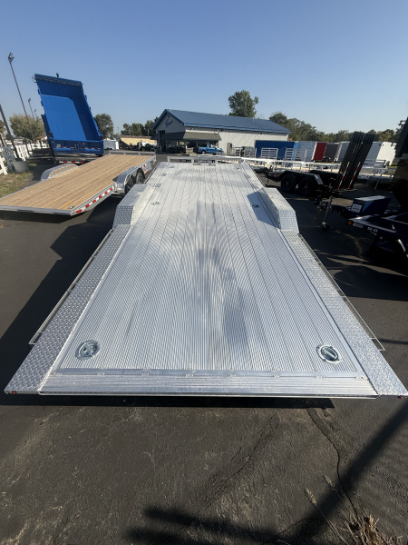 New 2026 Novae Corp 102x20 10k Extruded floor drive over fender winch plate Car Hauler