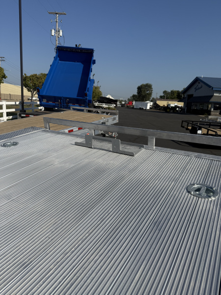 New 2026 Novae Corp 102x20 10k Extruded floor drive over fender winch plate Car Hauler