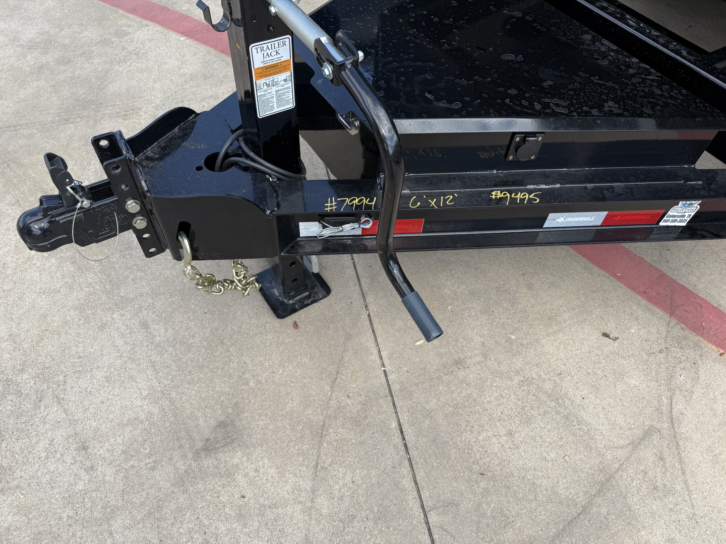 New 2026 Iron Bull DTB 6'x12' 14k Dump Trailer