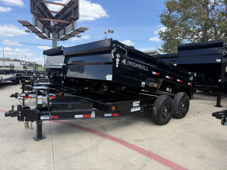 New 2026 Iron Bull DTB 6'x12' 14k Dump Trailer