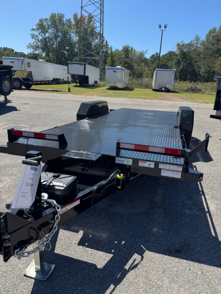 New 2026 Hawke Trailers 7X20 10K Tilt Trailer