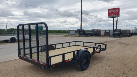 New 2026 X-On 77"x12' Single Axle Utility Trailer - U2