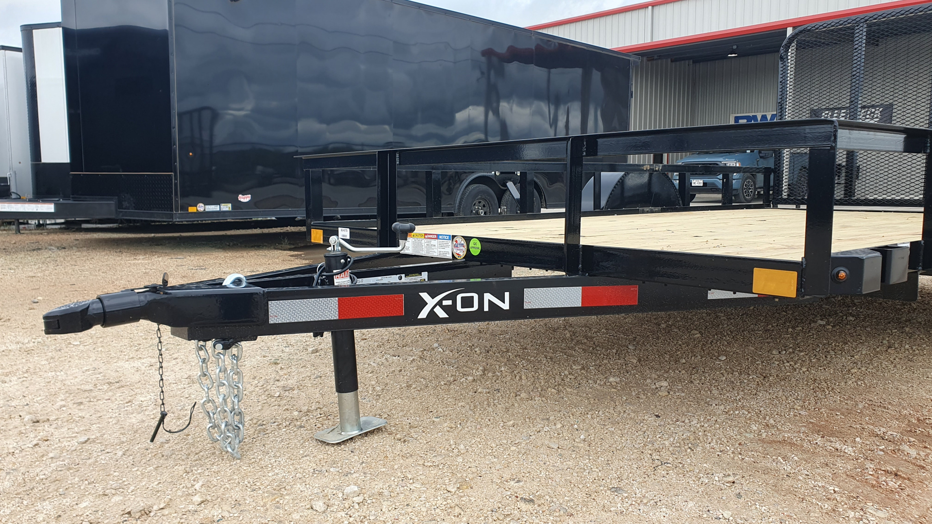 New 2026 X-On 77"x12' Single Axle Utility Trailer - U2