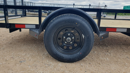 New 2026 X-On 77"x12' Single Axle Utility Trailer - U2