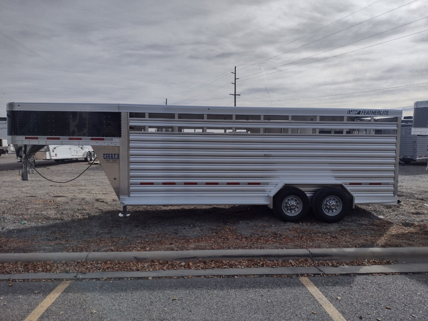 New 2026 Featherlite Trailers Model 8117 20' Stock Trailer