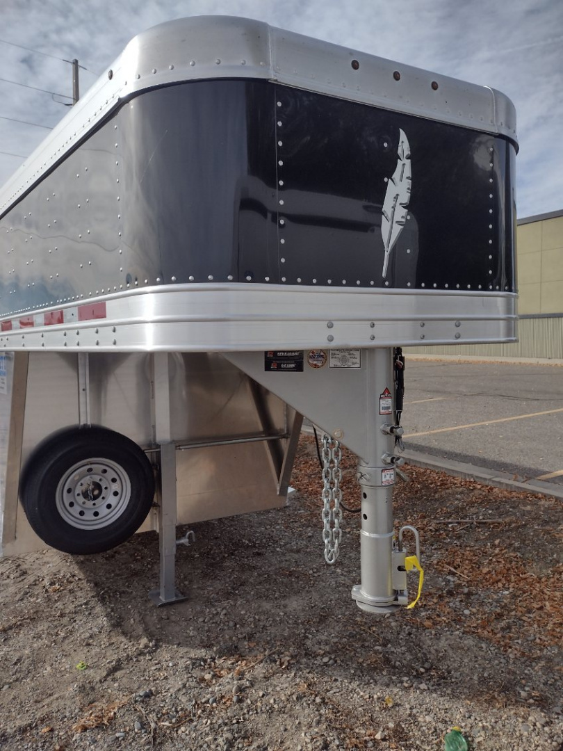 New 2026 Featherlite Trailers Model 8117 20' Stock Trailer