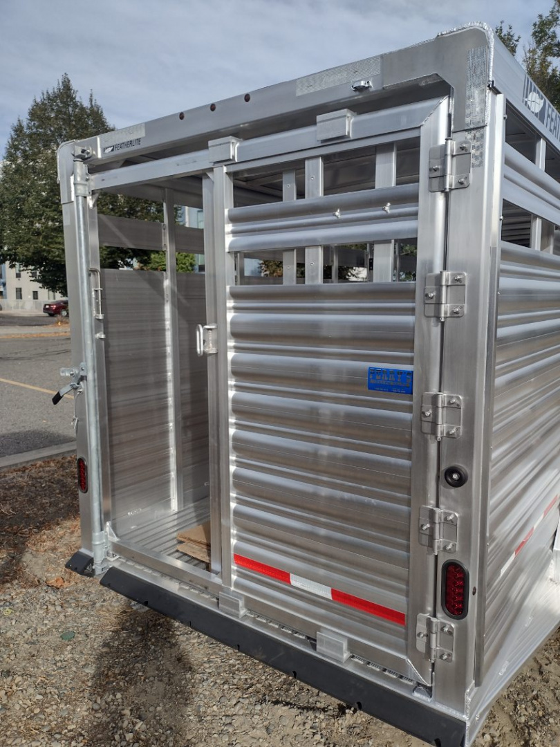 New 2026 Featherlite Trailers Model 8117 20' Stock Trailer