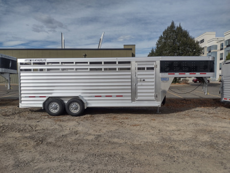 New 2026 Featherlite Trailers Model 8117 20' Stock Trailer