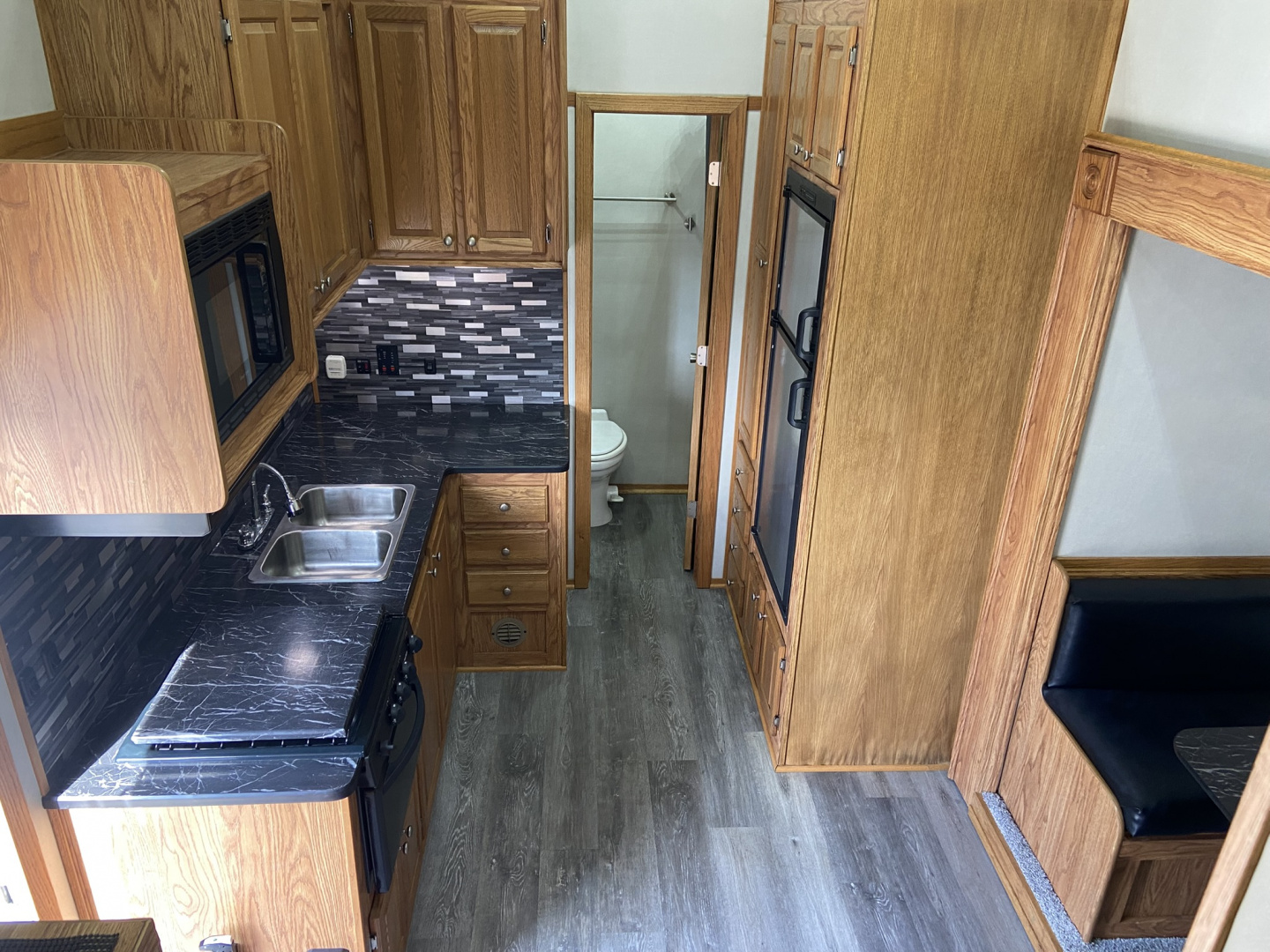 Used 2014 Cargo Mate Racing Trailer with Living Quarters 53'