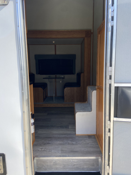 Used 2014 Cargo Mate Racing Trailer with Living Quarters 53'