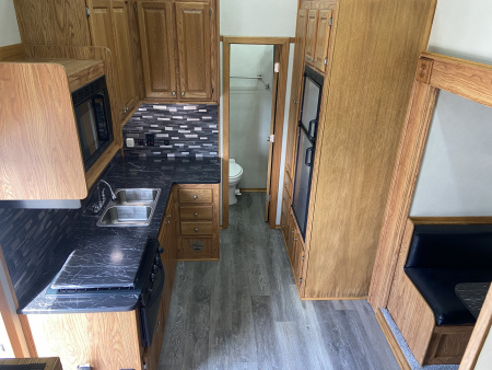 Used 2014 Cargo Mate Racing Trailer with Living Quarters 53'