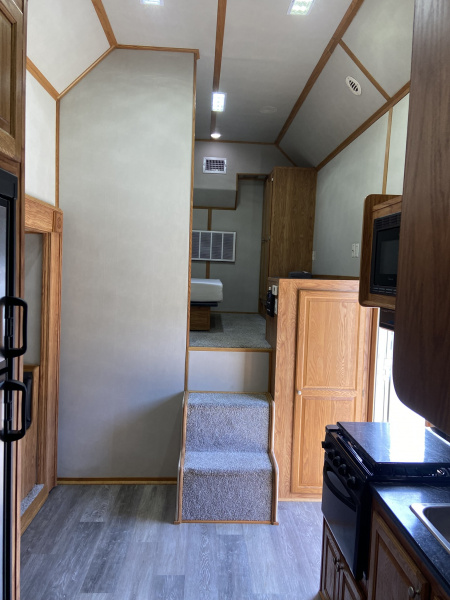 Used 2014 Cargo Mate Racing Trailer with Living Quarters 53'