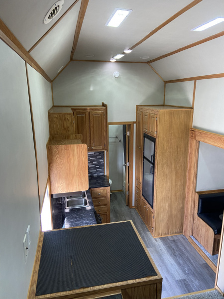 Used 2014 Cargo Mate Racing Trailer with Living Quarters 53'