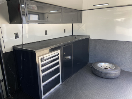Used 2014 Cargo Mate Racing Trailer with Living Quarters 53'