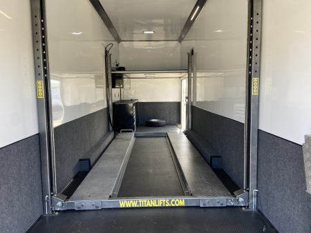 Used 2014 Cargo Mate Racing Trailer with Living Quarters 53'