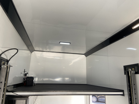 Used 2014 Cargo Mate Racing Trailer with Living Quarters 53'