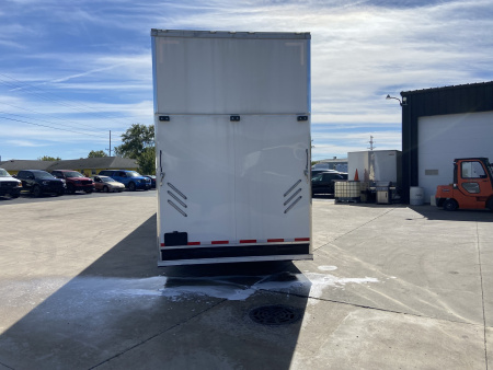 Used 2014 Cargo Mate Racing Trailer with Living Quarters 53'