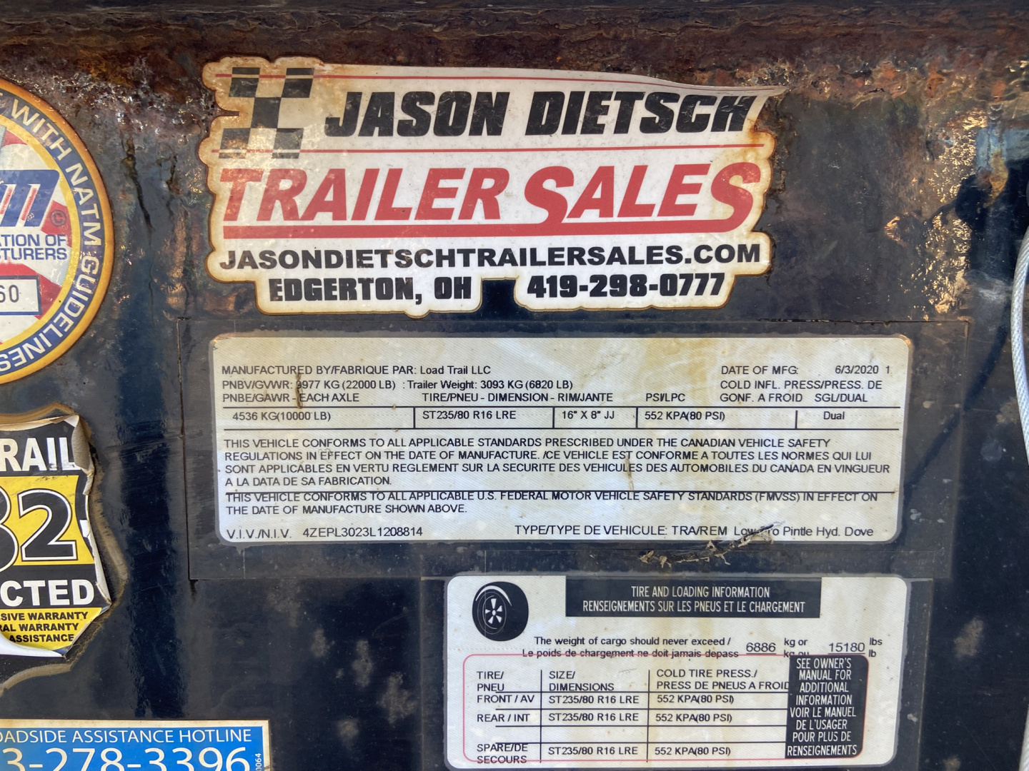 Used 2020 Used Sure-Trac Equipment Trailer
