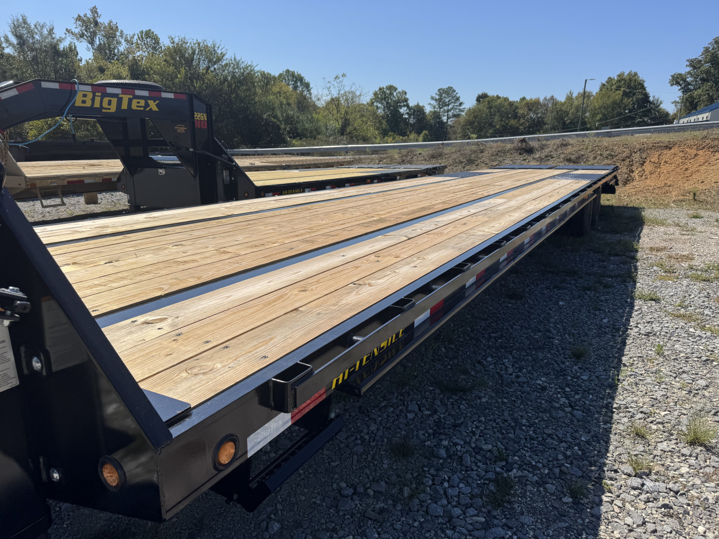 New 2026 Big Tex Trailers 25GN Flatbed Trailer 35+5 MAX RAMPS
