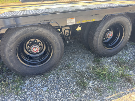 New 2026 Big Tex Trailers 25GN Flatbed Trailer 35+5 MAX RAMPS