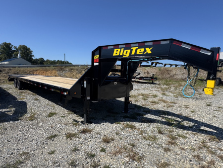New 2026 Big Tex Trailers 25GN Flatbed Trailer 35+5 MAX RAMPS