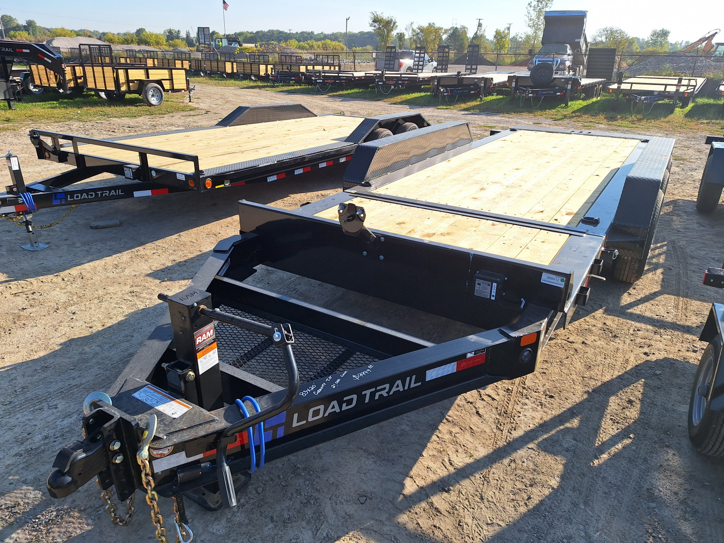 New 2026 Load Trail 83x20 Triple Axle Gravity Tilt Trailer