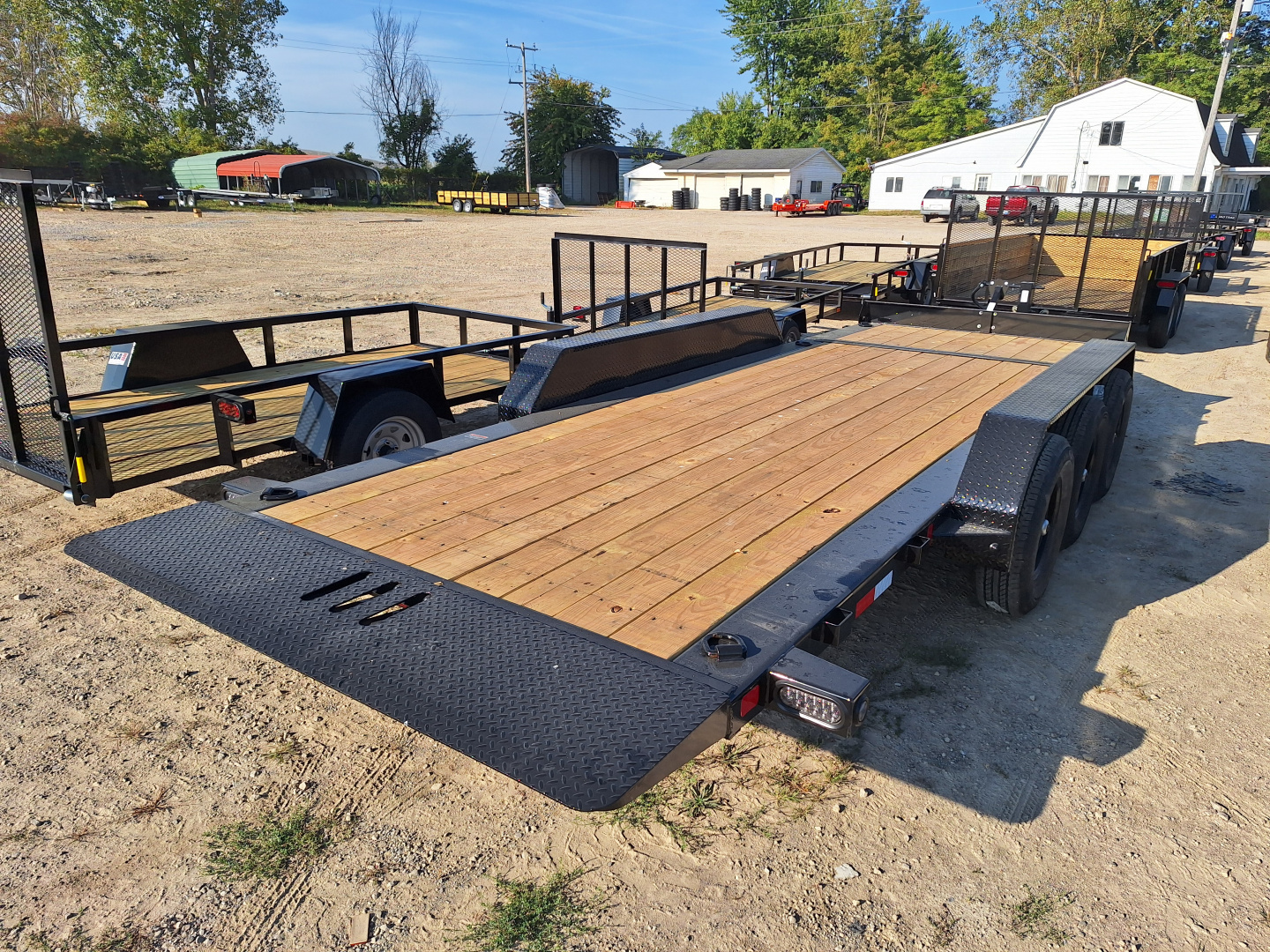 New 2026 Load Trail 83x20 Triple Axle Gravity Tilt Trailer