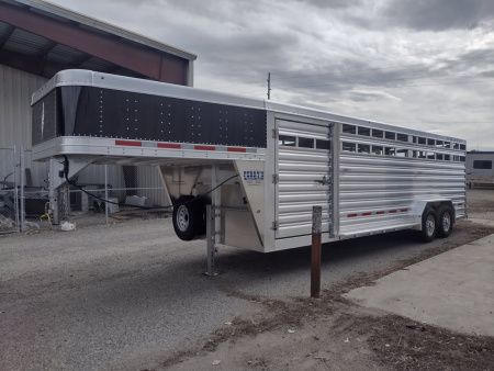 New 2026 Featherlite Trailers 24' Stock Trailer