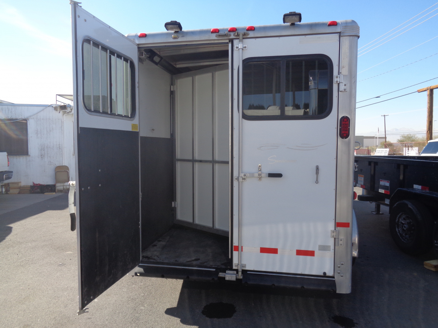 Used 2016 Sundowner Trailers * Rancher Sport 4H SL * 4-Horse Slant Load Horse Trailer