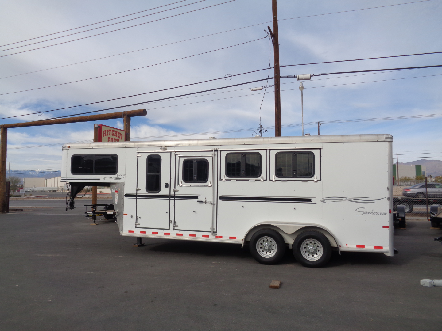 Used 2016 Sundowner Trailers * Rancher Sport 4H SL * 4-Horse Slant Load Horse Trailer
